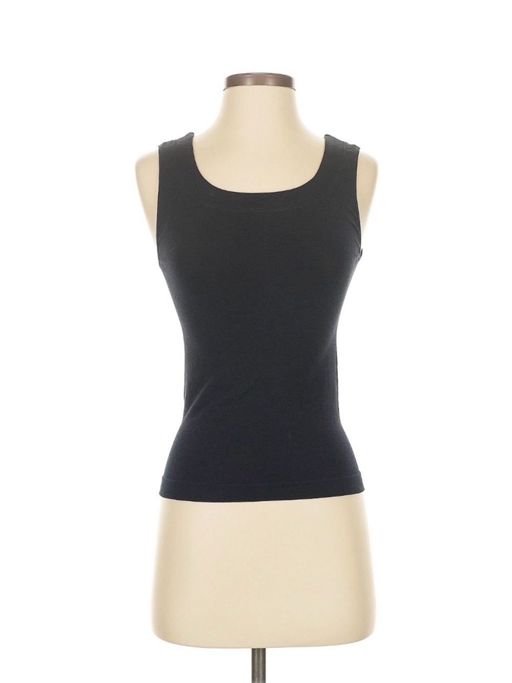 Wolford Black Slim Scoop Tank